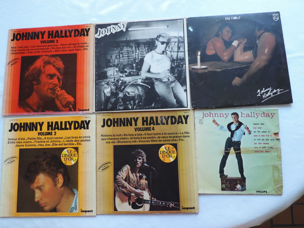 Vinyles Johnny Hallyday CD et vinyles