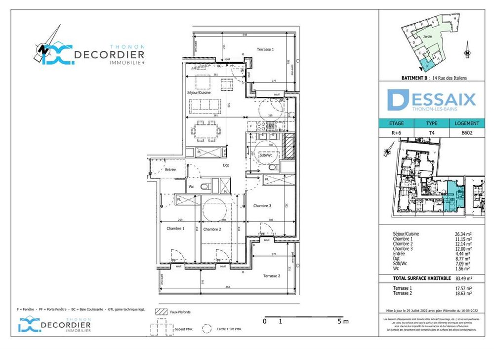 Vente Appartement À VENDRE APPARTEMENT T4 NEUF – THONON Thonon les bains