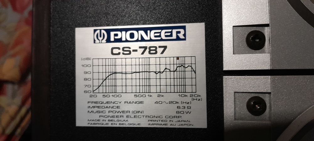 1 enceinte PIONEER mod&egrave;le CS 787 Audio et hifi