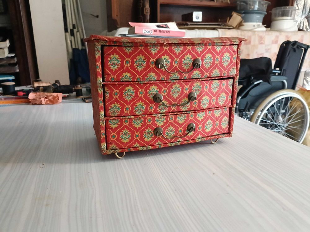 Petite bo&icirc;te &agrave; Couture vintage Décoration