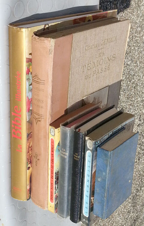6 superbes livres bibliques en bon état 39 Saint-Clair-sur-Galaure (38)