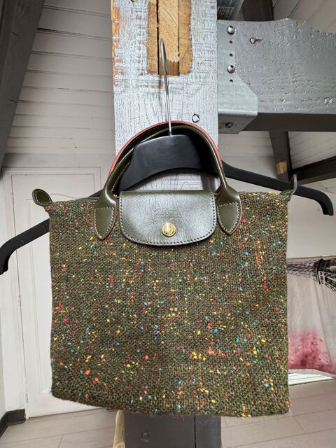 ? Sac Longchamp Le Pliage ? Edition Tweed Kaki Moucheté 125 Précy-sur-Oise (60)