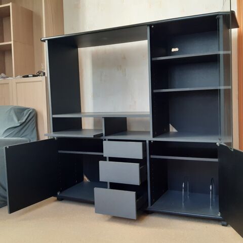 Meuble tv gris 65 Bourges (18)
