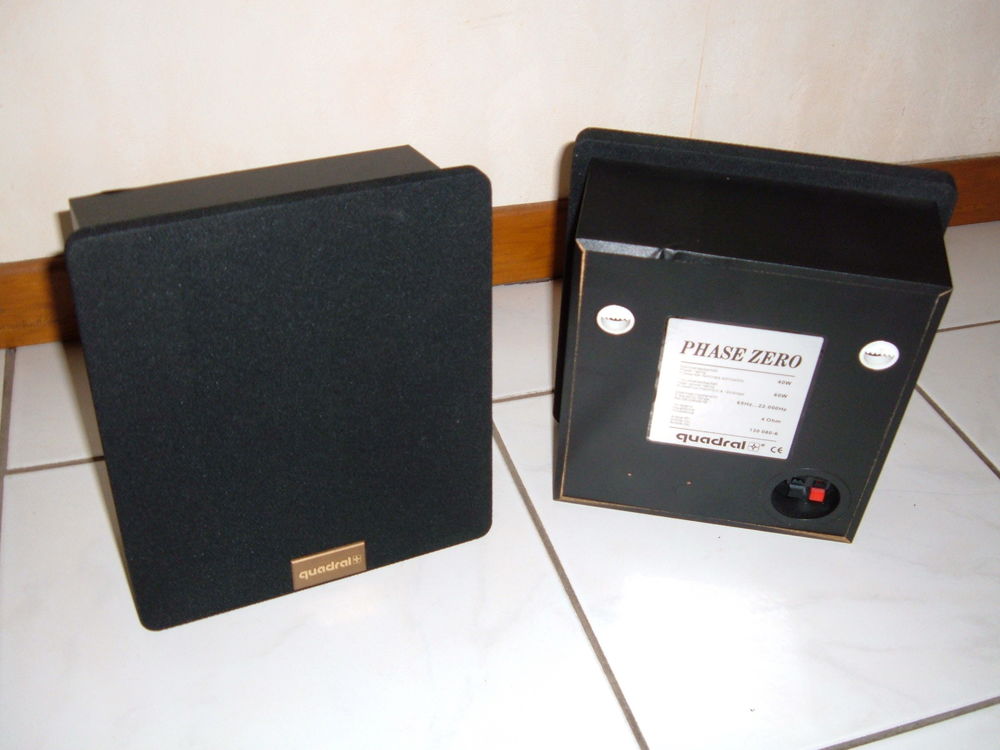 QUADRAL (speaker ZERO) germany syst&egrave;me (en TBE) Audio et hifi