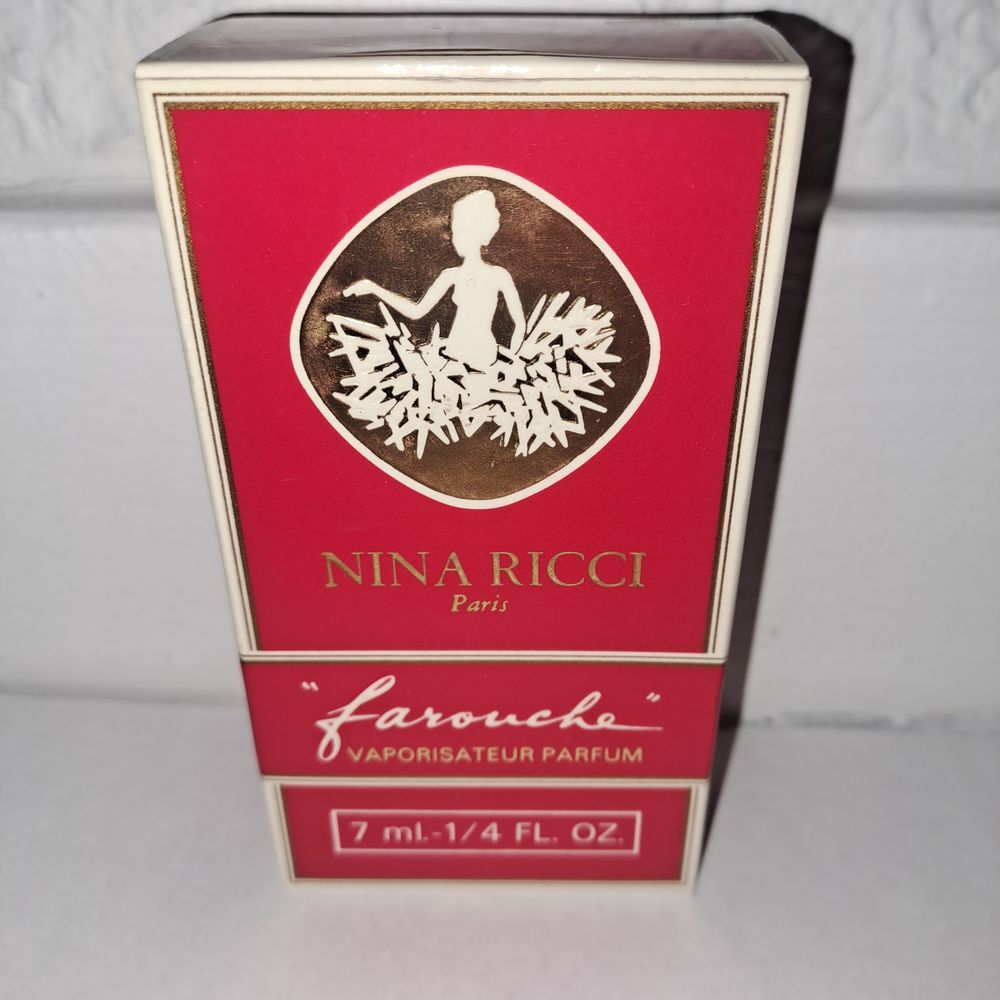 Nina ricci farouche vaporisateur parfum 1980 7 ml 