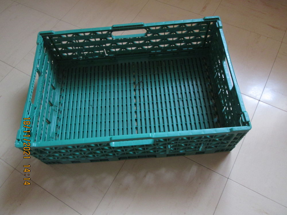 cagettes en plastique repliables Jardin