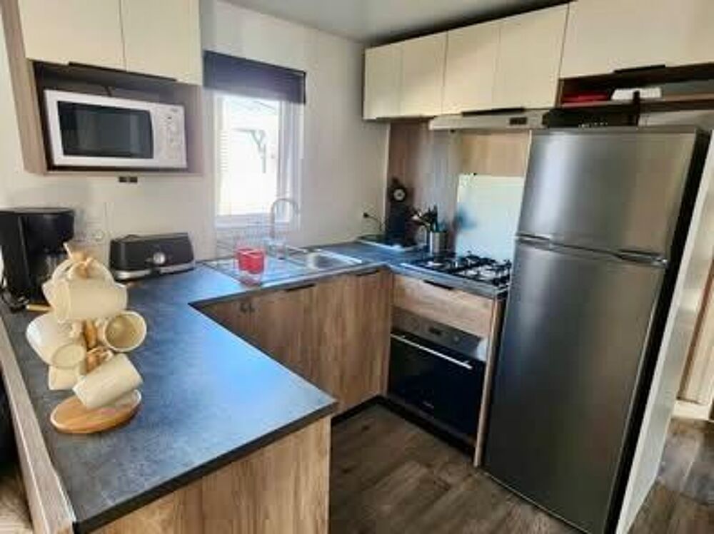   mobil-home climatisé de 40m2 à Valras Plage Languedoc-Roussillon, Valras-Plage (34350)