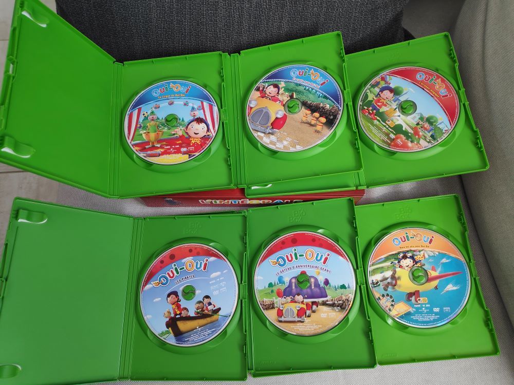 Coffret DVD L'int&eacute;grale de Oui-Oui DVD et blu-ray