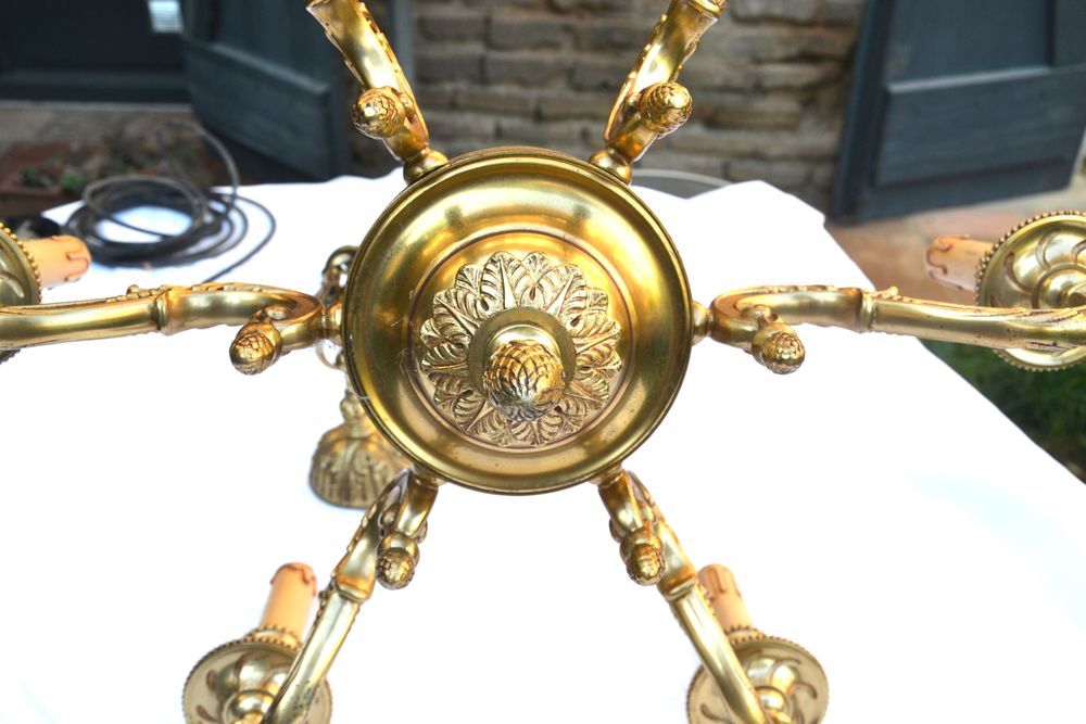 lustre bronze Décoration