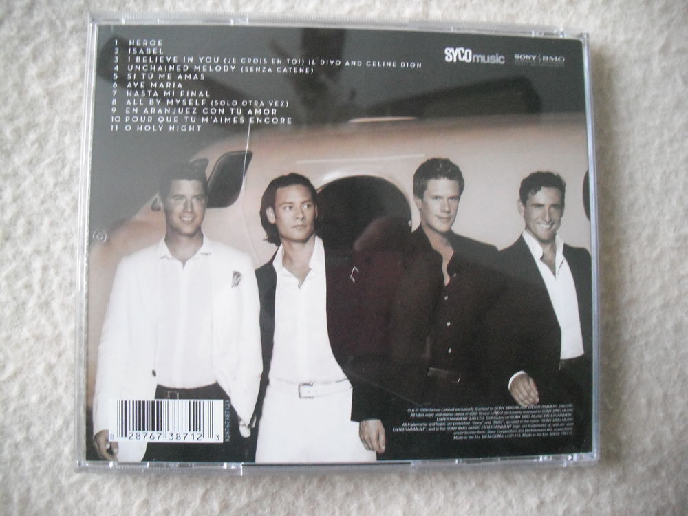 IL DIVO ancora CD et vinyles