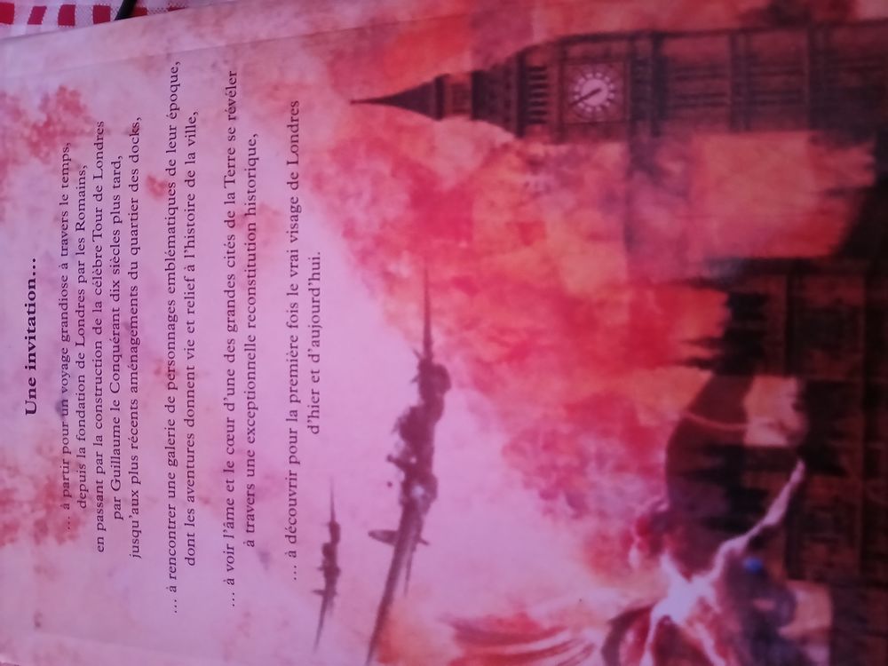 LIVRE LONDRES
LE ROMAN
Livres et BD