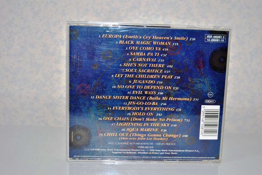 CD SANTANA CD et vinyles
