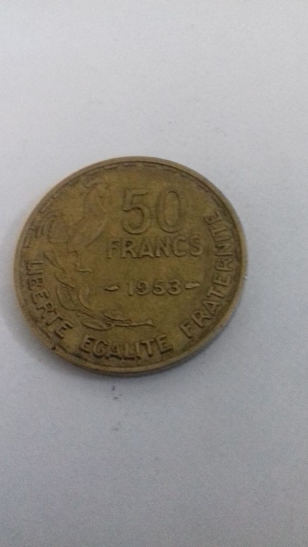 Pi&egrave;ce de 50F 1953 