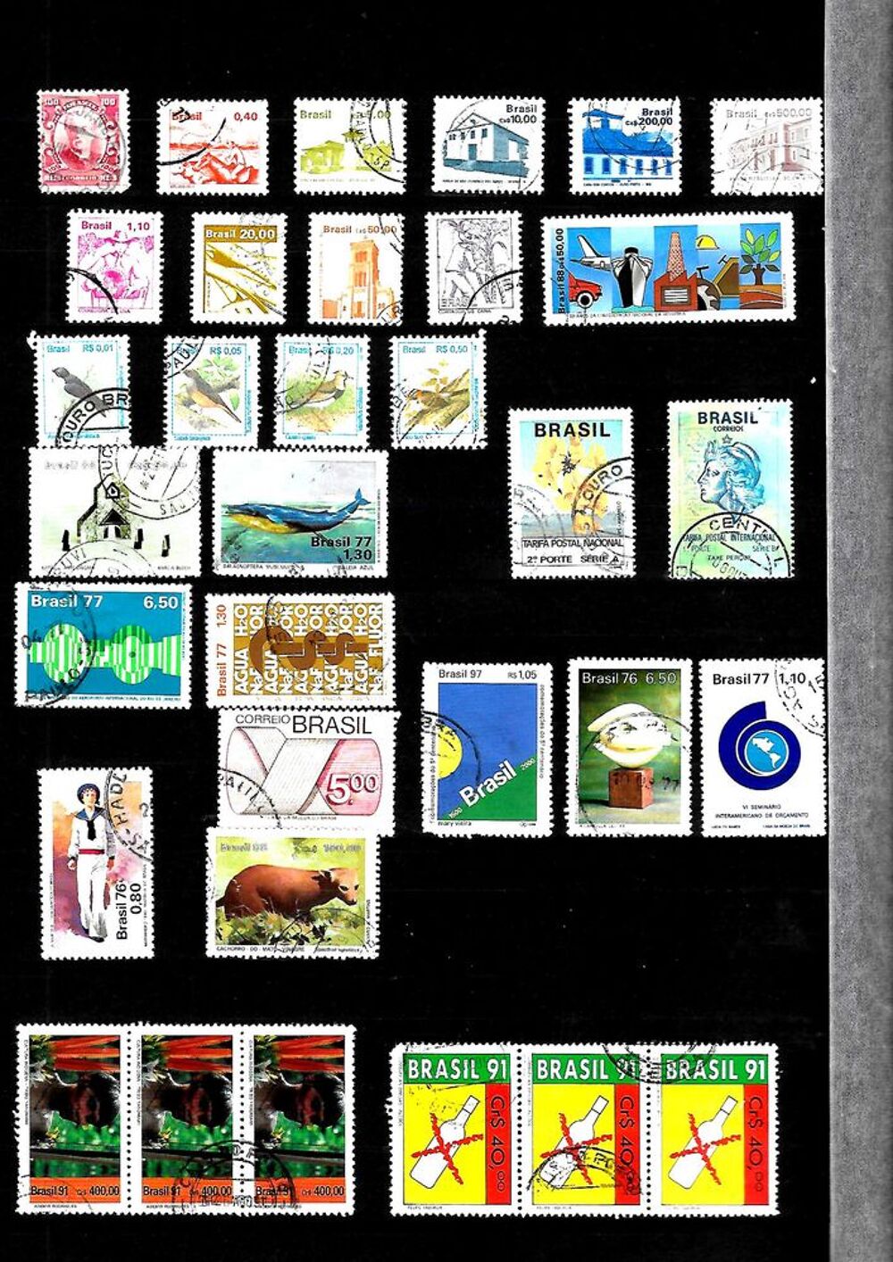Timbres du BRESIL 