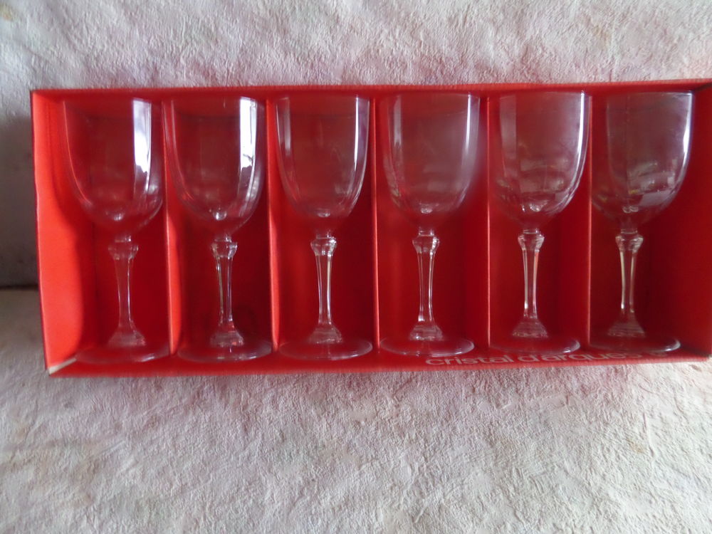 6 verrs de cristal d arques Cuisine