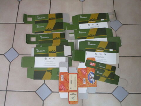 LOT B8P6D 
VIEILLES   BOITES  MINIATURE  SOLIDO--NOREV  6 Villepinte (93)