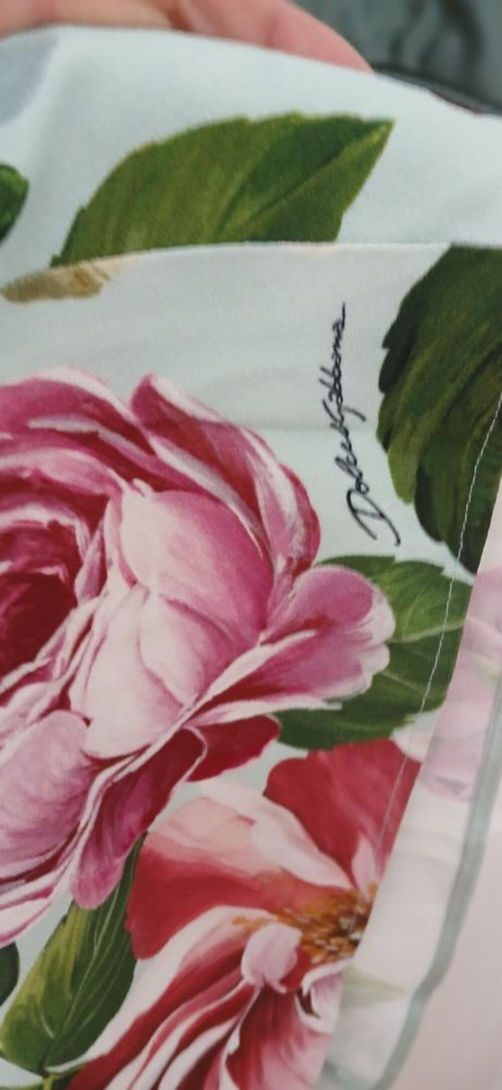Robe fleurie Dolce &amp; Gabbana en m&eacute;lange de viscose et d'&eacute;las Vêtements