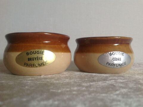 2 COUPELLES GR�S BOUGIES PARFUM�ES Envoi Possible
3 Tr�gunc (29)