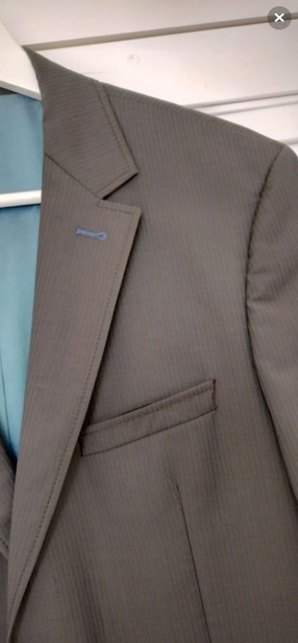Ensemble de Costume Gris-Bleu > T50 &amp; 40 / 80% Laine Vêtements