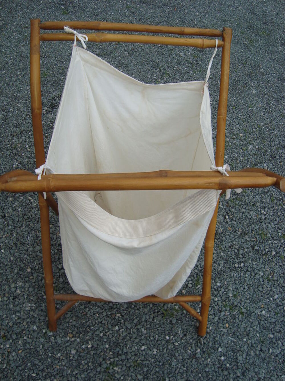 Support en toile avec sac ,rangement Meubles
