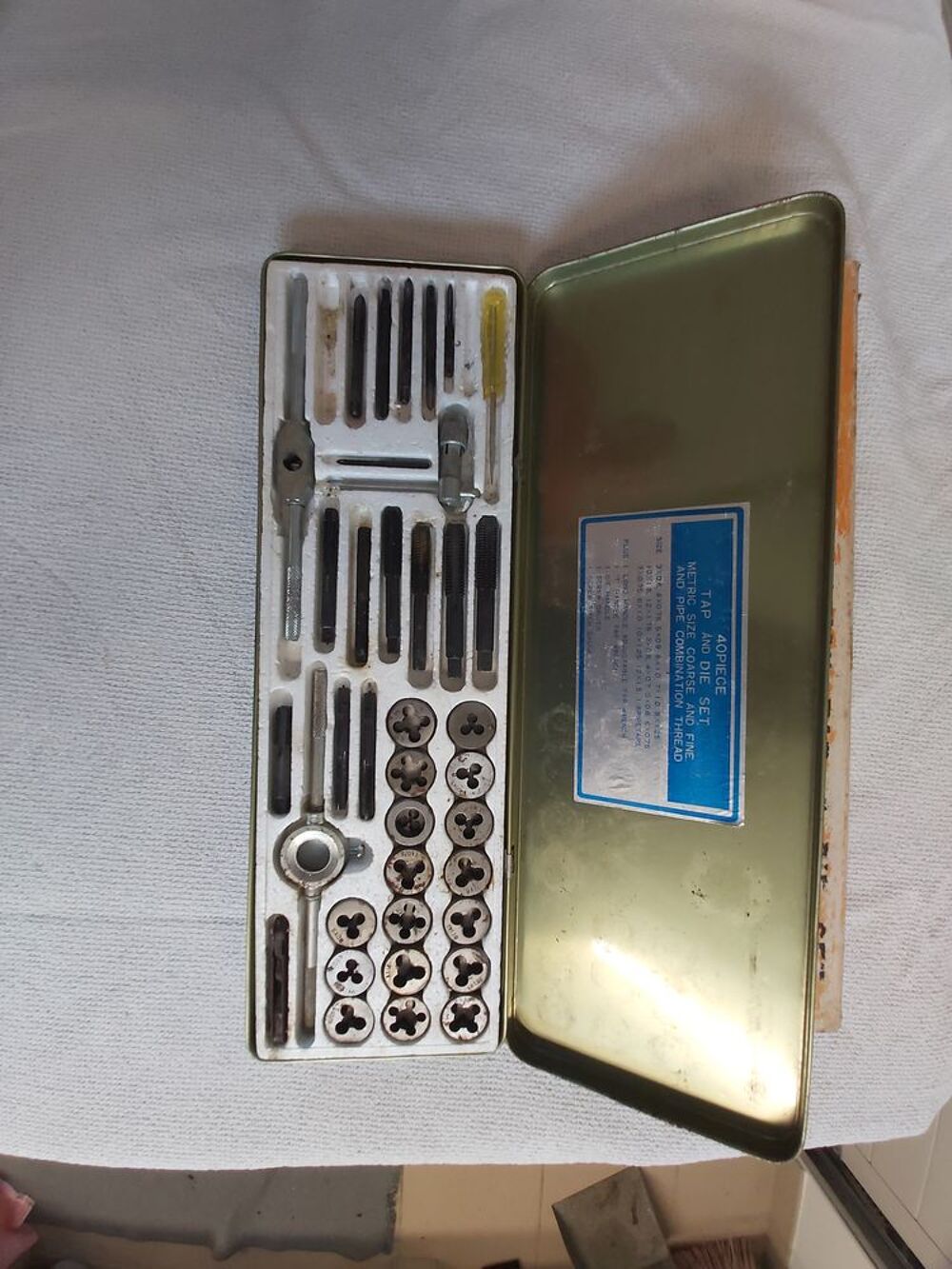 boite de filetages METRIX Bricolage