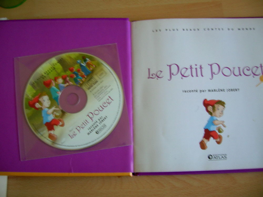 Le petit poucet racont&eacute; par Marl&egrave;ne Jobert + CD Livres et BD