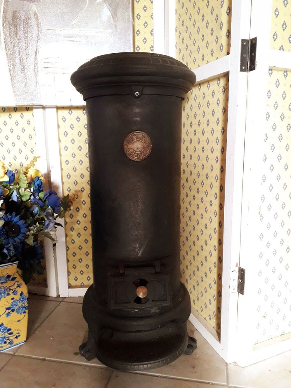Poele a bois vertical Bricolage