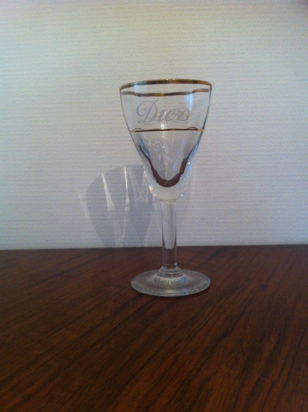 Verres &agrave; Porto publicitaire ann&eacute;es 1950 