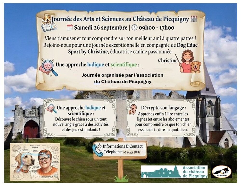   Journée de la science et des arts autour du chien  