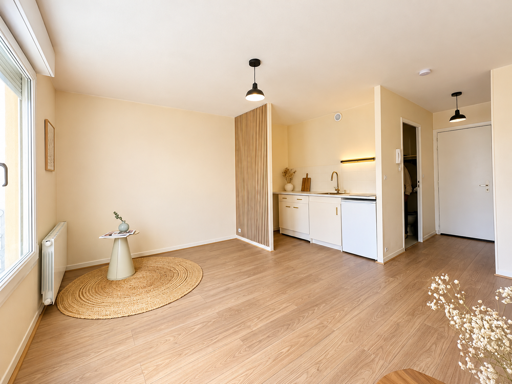 Vente Appartement Studio rénové de 23,5 m² ? Caen centre ville, rue Caponière Caen