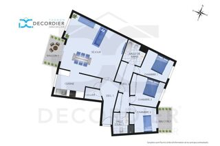  Appartement � vendre 4 pi�ces 120 m�