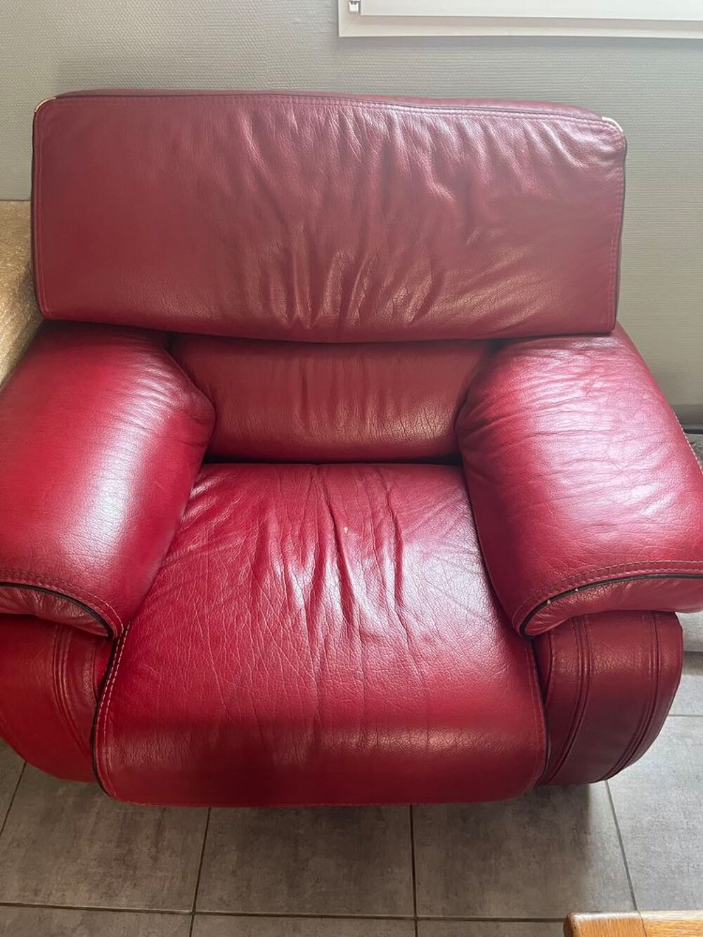 Salon cuir buffle Meubles