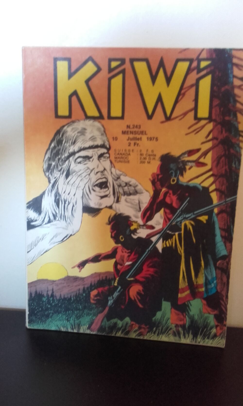 BD - Kiwi N&deg;243 Juillet 1975 Livres et BD