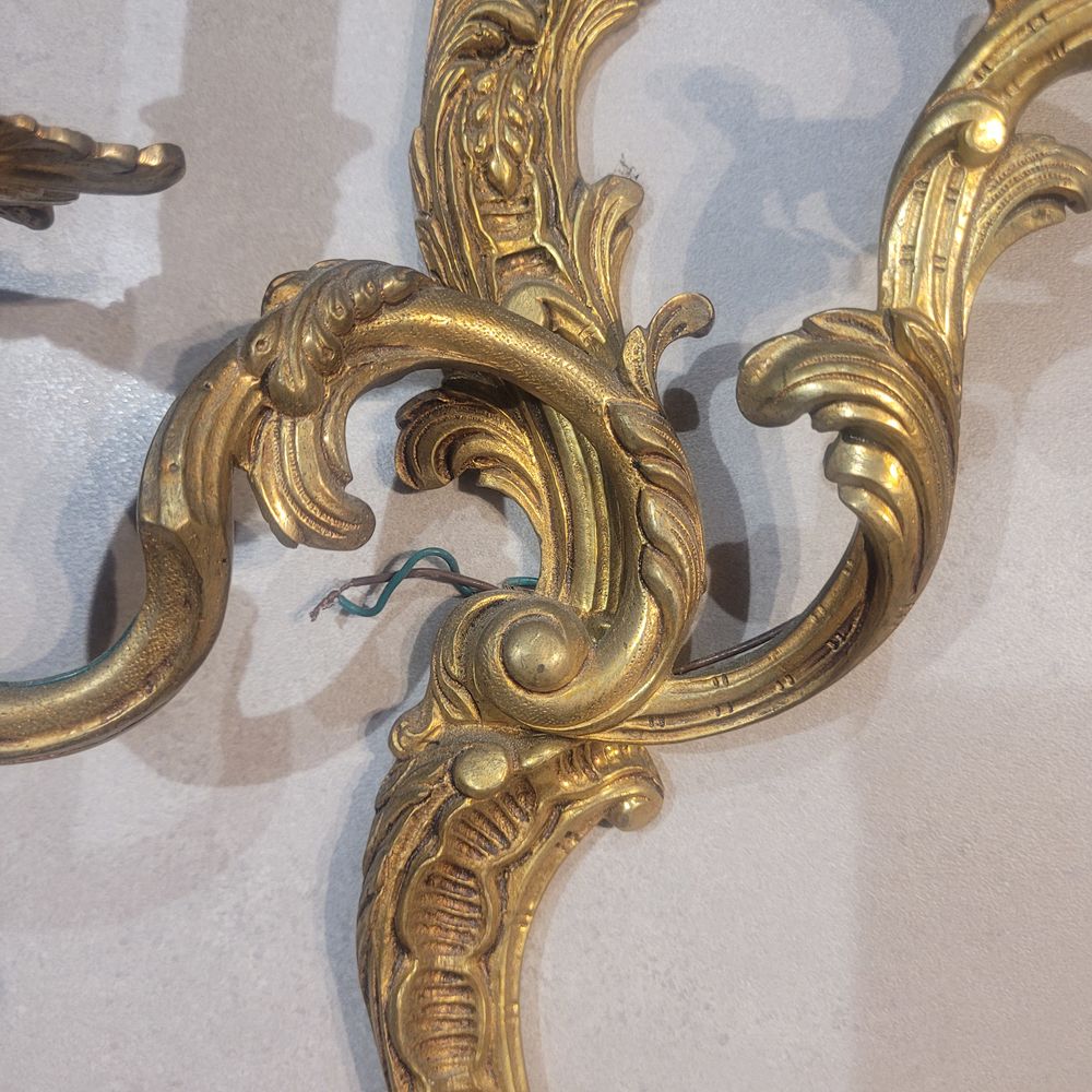 APPLIQUES BRONZE STYLE LOUIS XVI Décoration