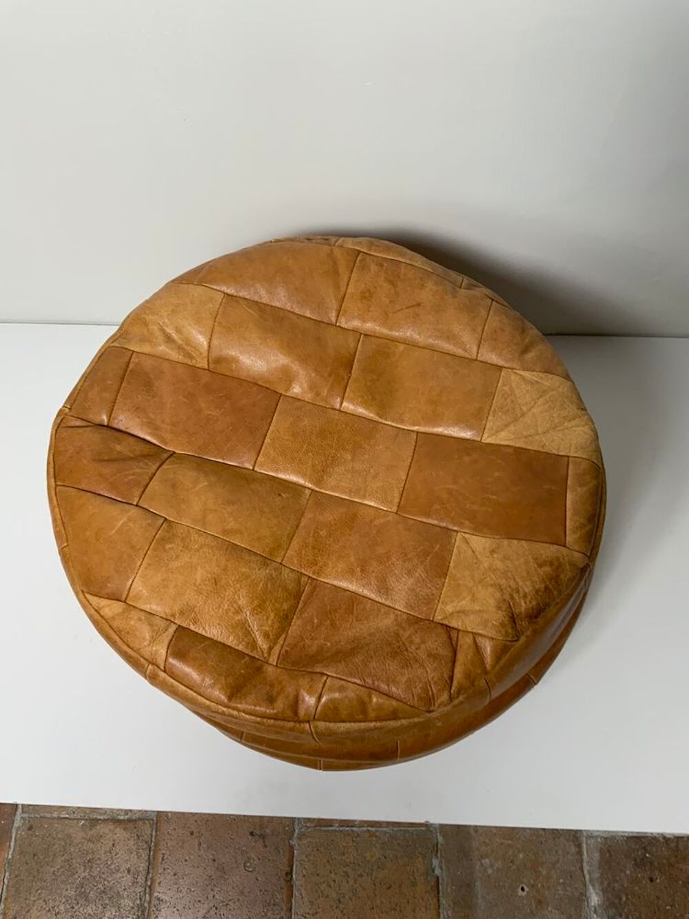 Pouf de sede vintage Meubles