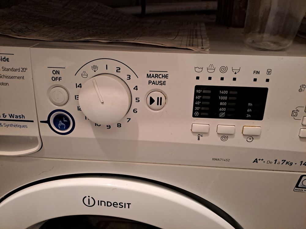 machine a laver Indesit Electrom�nager