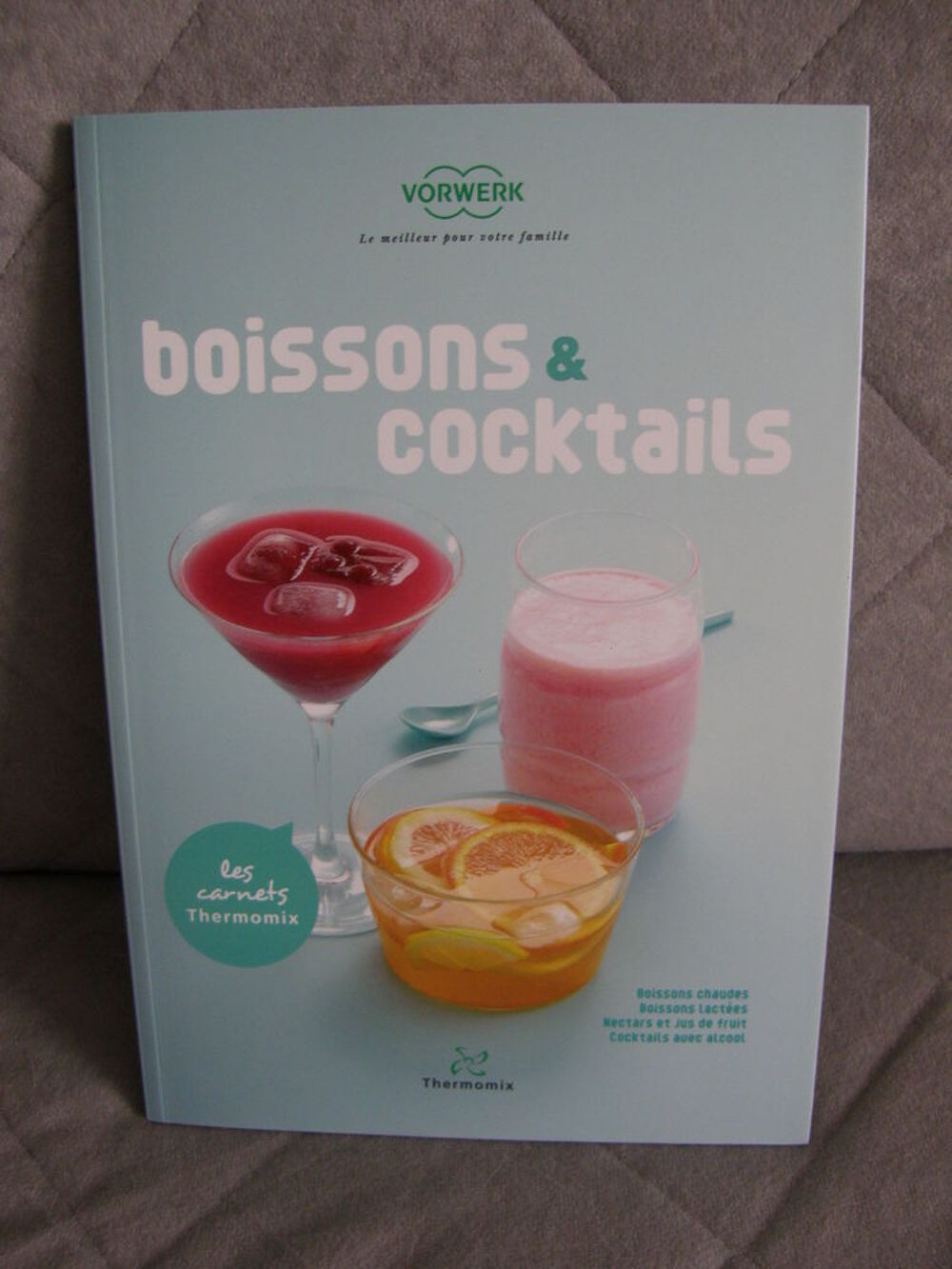 Boissons &amp; cocktails Thermomix Neuf + Cadeau Livres et BD