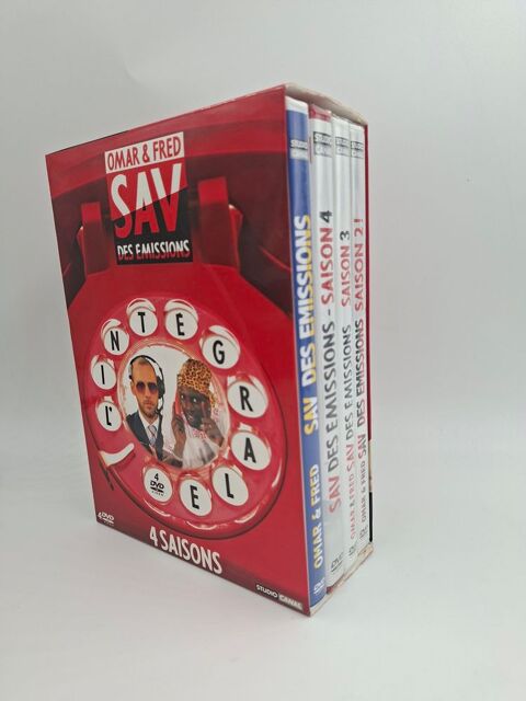 Coffret DVD Omar & Fred ? SAV des Émissions : 4 Saisons  3 Vulbens (74)
