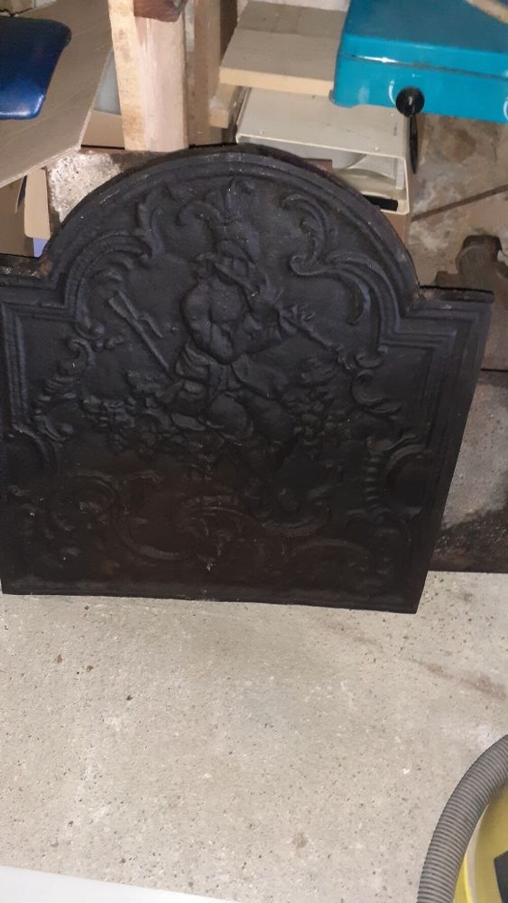 plaque de chemin&eacute;e Bricolage