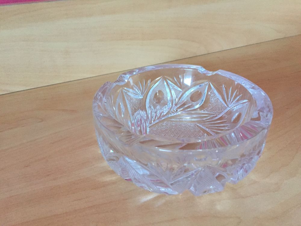 Cendrier en cristal Décoration