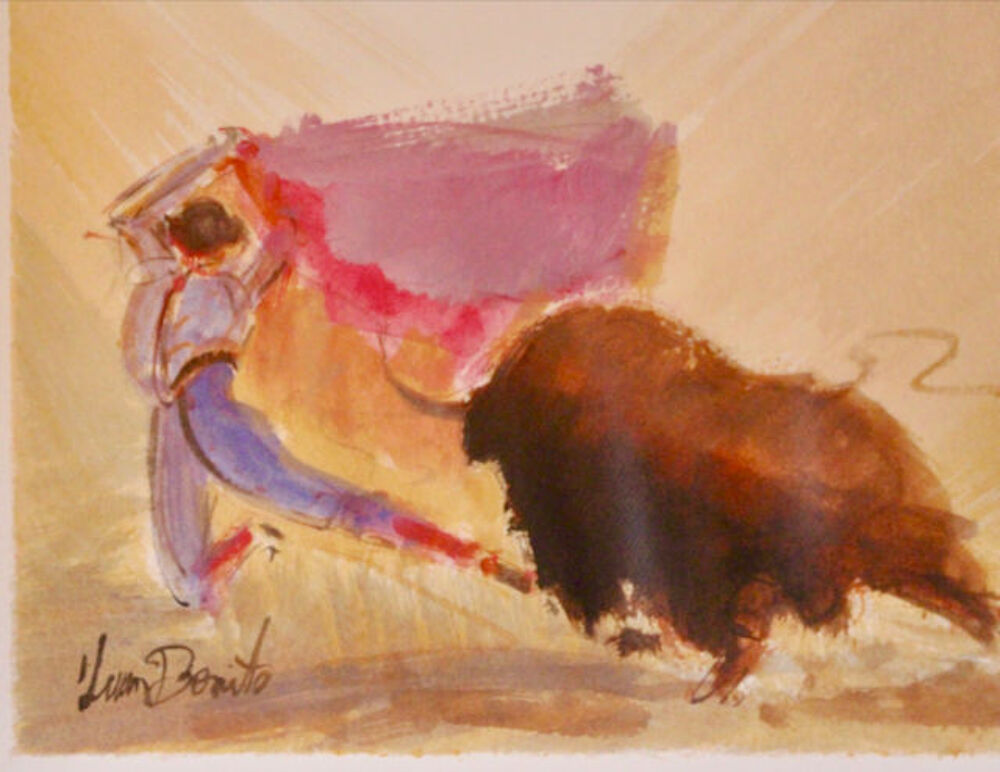 JUAN BENITO : Tauromachie Décoration