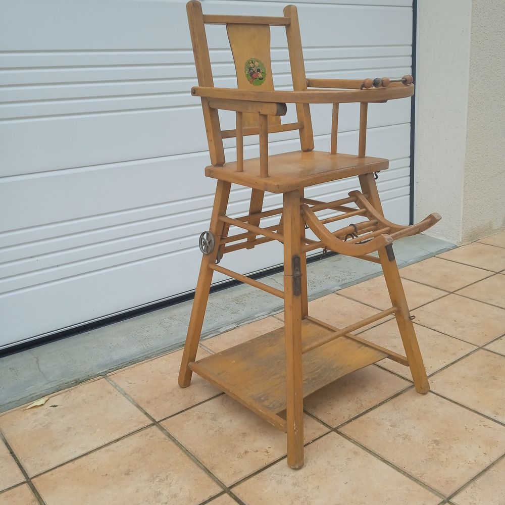 chaise haute vintage Mobilier enfants