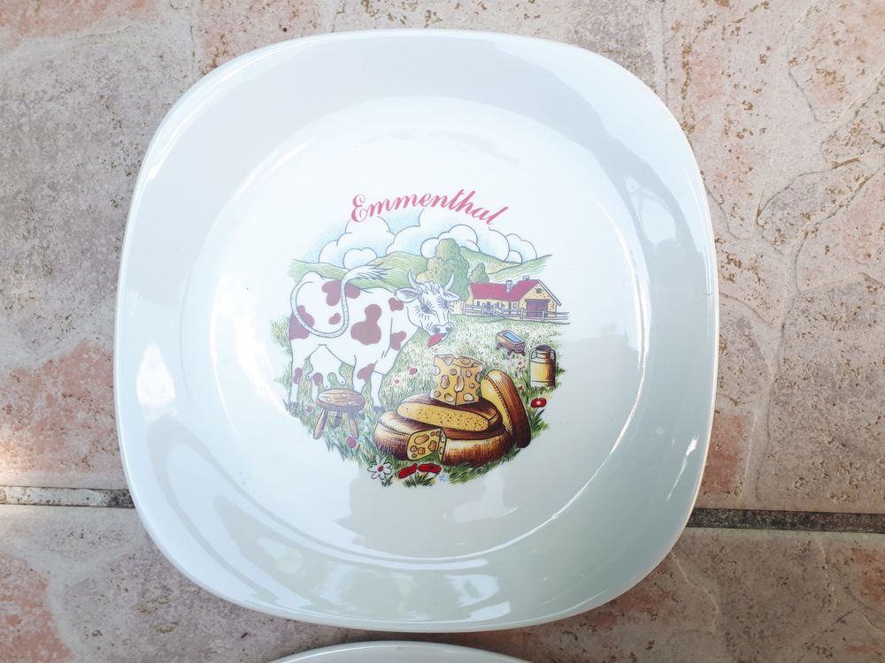 Service &agrave; fromage en porcelaine de Sologne Cuisine