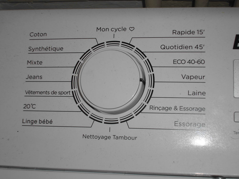machine a laver Electroménager