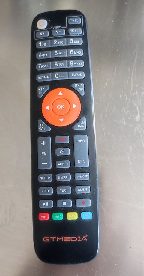 2 Télécommanded d'origine récepteur GTMEDIA V8 Turbo.  15 Orange (84)