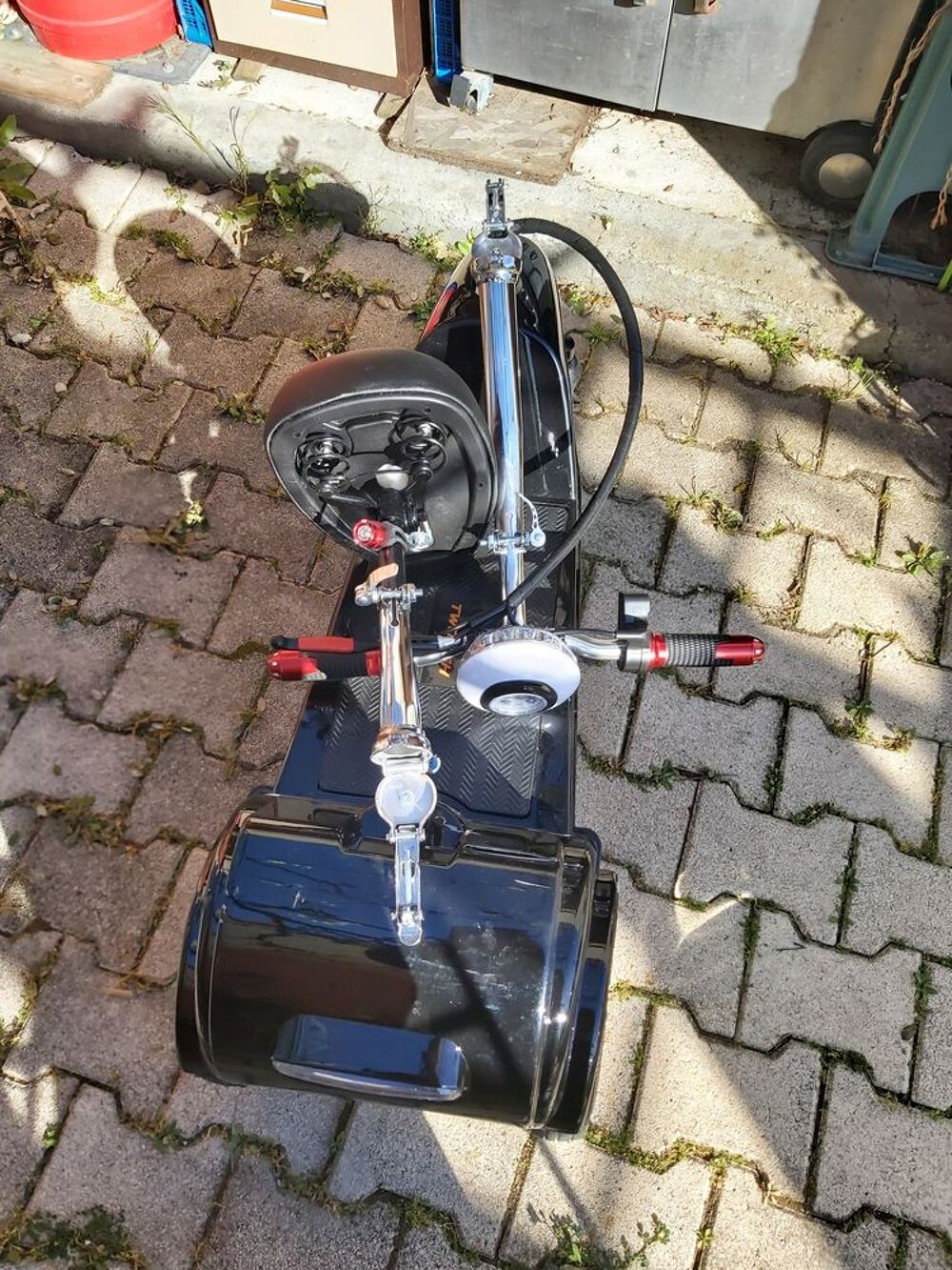 TROTINETTE SCOOTER PLIANT ELECTRIQUE 3 ROUE ADULTE Vélos