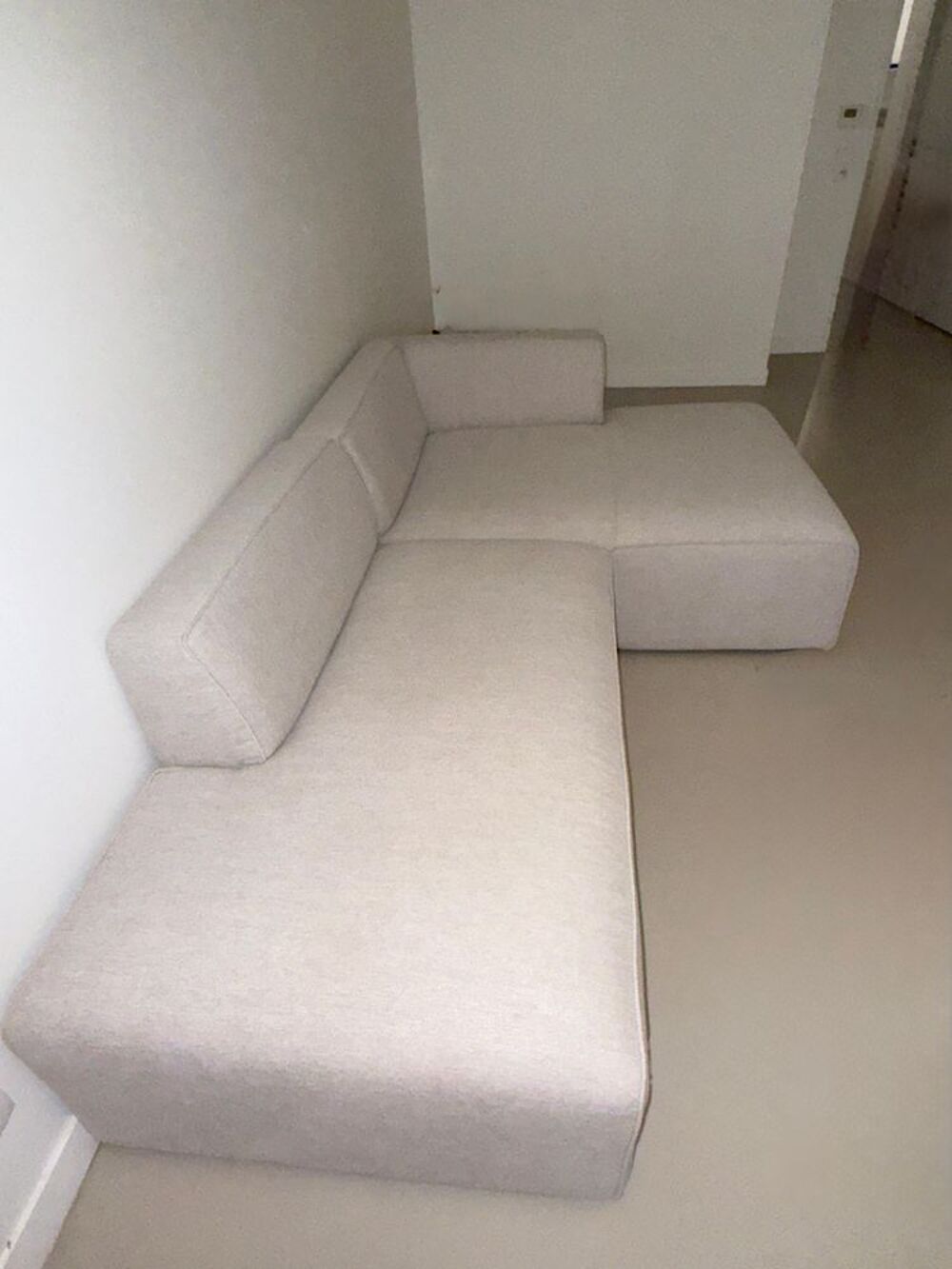 Canap&eacute; d'angle beige BOBOCHIC Meubles