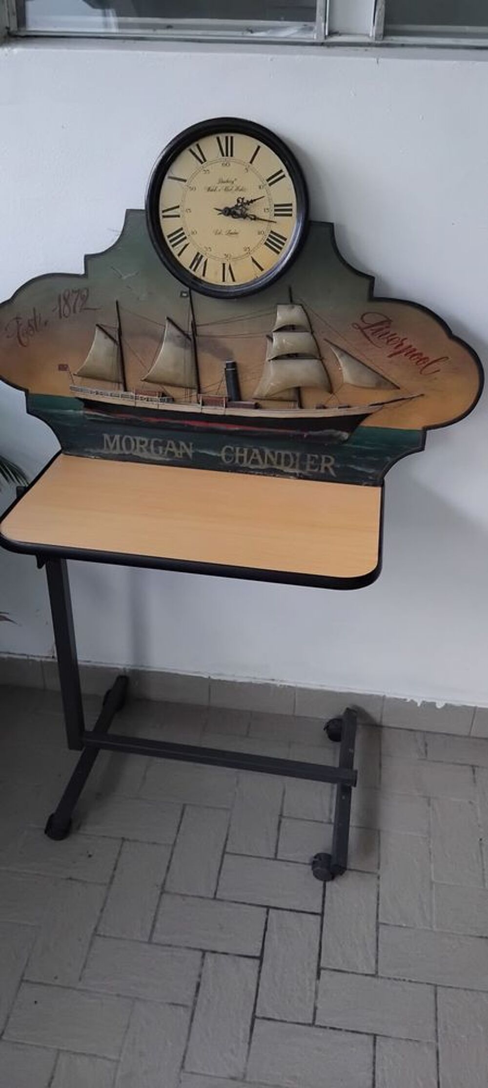 TABLEAU DESIGN AVEC REVEIL D�coration