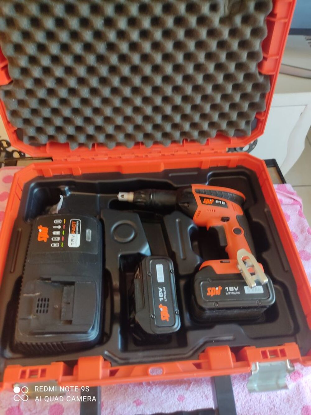Visseuse placo spit p18 avec PCK ENERG 5AH &eacute;tat neuf Bricolage