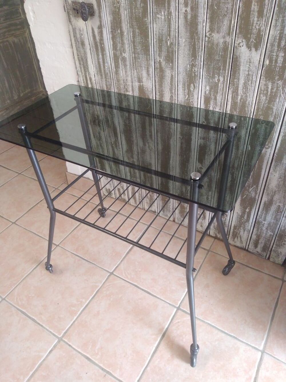 desserte ancienne ou meuble t&eacute;l&eacute; vintage ann&eacute;es 70 Meubles